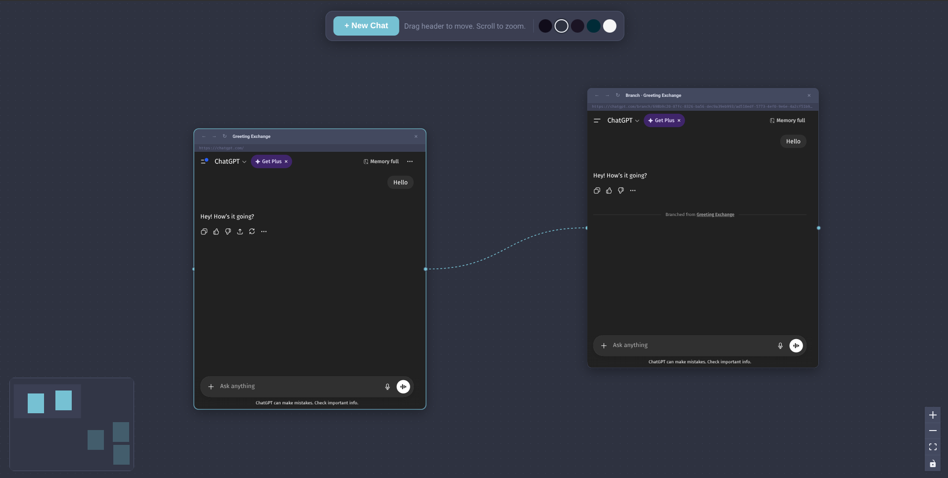 Step 2: Branch conversations